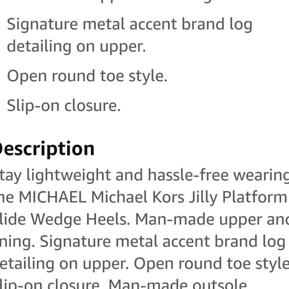 Michael Kors Sadler Wedge- Pale Gold - Picture 7 of 8